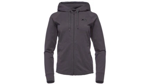 Black Diamond Basis Full Zip Hoody - Women's -Black Diamond opplanet black diamond basis full zip hoody womens carbon large ap7523010003lrg1 main