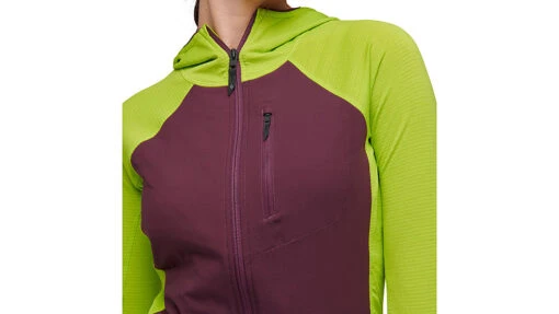 Black Diamond Coefficient LT Hybrid Hoody - Women's -Black Diamond opplanet black diamond coefficient lt hybrid hoody womens aloe blackberry small ap7440569388sml1 av 5