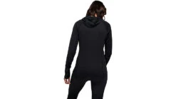 Black Diamond Coefficient LT Hybrid Hoody - Women's -Black Diamond opplanet black diamond coefficient lt hybrid hoody womens black small ap7440560002sml1 av 2