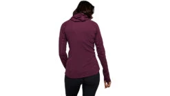 Black Diamond Coefficient LT Hybrid Hoody - Women's -Black Diamond opplanet black diamond coefficient lt hybrid hoody womens blackberry small ap7440565016sml1 av 3