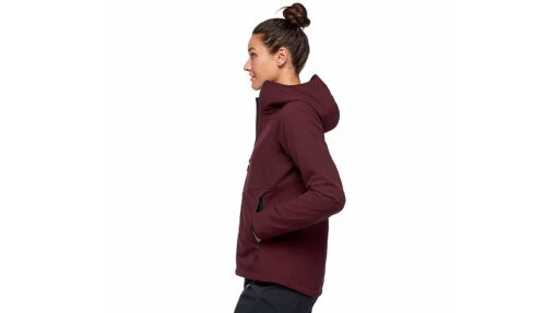 Black Diamond Element Hoody - Women's -Black Diamond opplanet black diamond element hoody womens bordeaux extra small ap7440256018xsm1 av 2