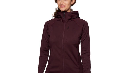 Black Diamond Factor Hoody - Women's -Black Diamond opplanet black diamond factor hoody womens bordeaux extra large ap7440806018xlg1 av 4