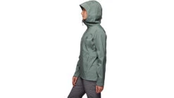 Black Diamond StormLine Stretch Rain Shell - Women's -Black Diamond opplanet black diamond stormline stretch rain shell womens laurel green small apm6973053sml1 av 2