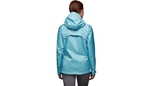 Black Diamond Treeline Rain Shell - Women's -Black Diamond opplanet black diamond treeline rain shell womens coastal blue small ap7450094054sml1 av 2