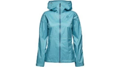 Black Diamond -Black Diamond opplanet black diamond treeline rain shell womens coastal blue small ap7450094054sml1 main